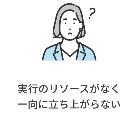 実行のリソースがなく一向に立ち上がらない