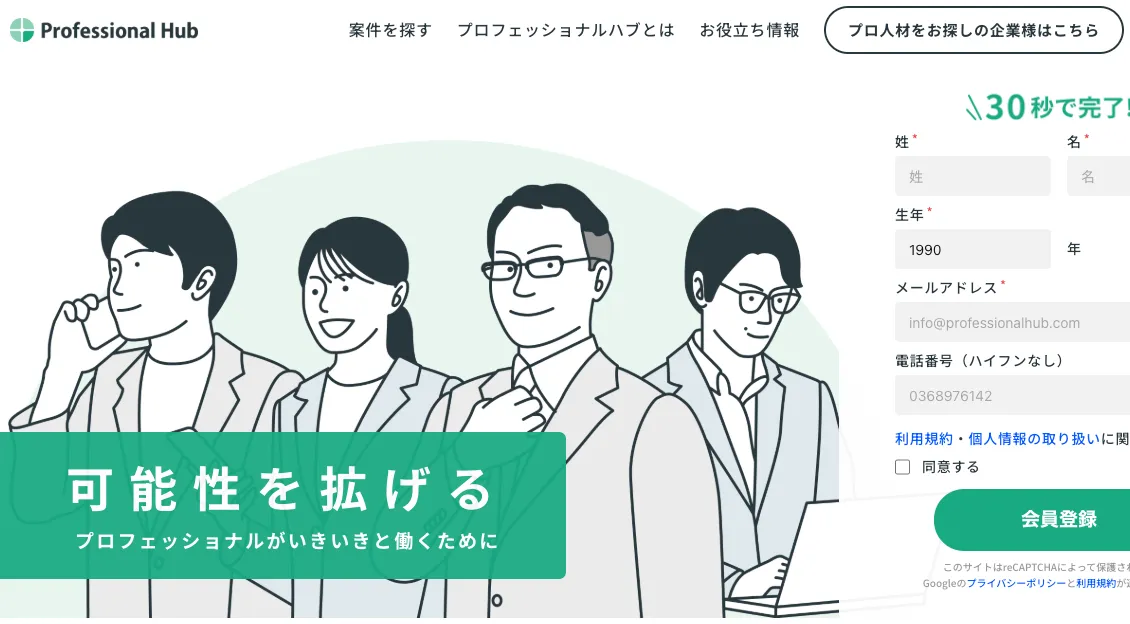 プロフェッショナルハブ