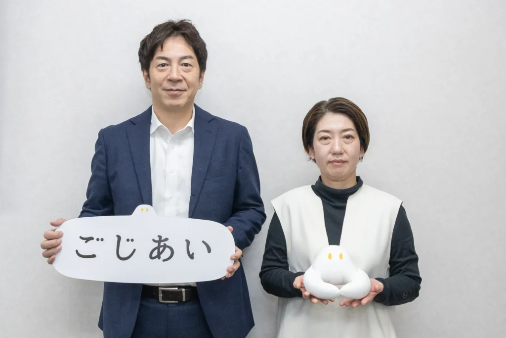 新規事業のキャラクターを持つ高田様と河西様_丸光産業株式会社様_株式会社Pro-D-useコンサルティング事例