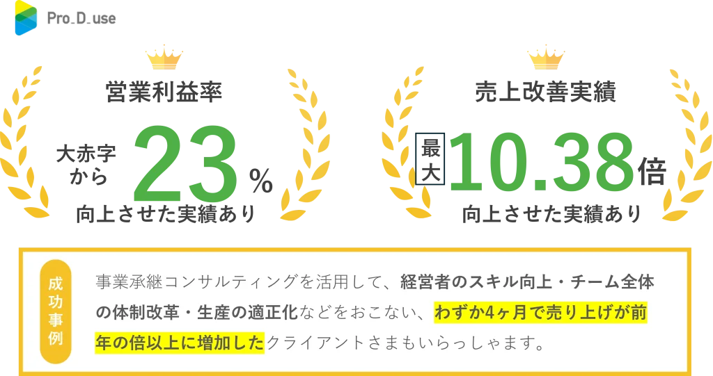 株式会社Pro-D-useの実績
